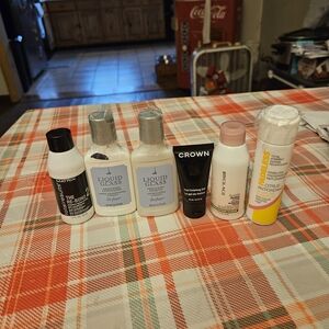 Assorted Travel Hair Care Lot — Matrix, Liquid Glass, Crown, Biolage